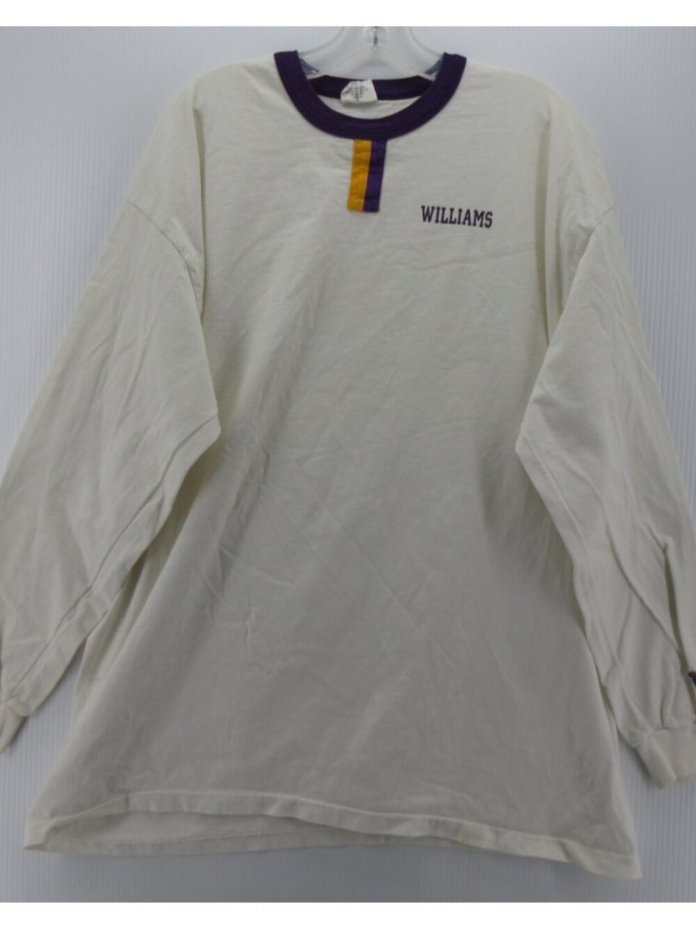 VINTAGE Williams College Shirt XXL The Cotton Exchange 90s USA Made *